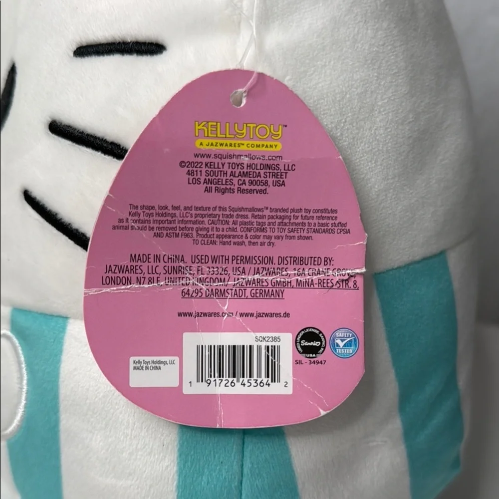 NWT Hello Kitty and Friends Burger Food Truck Sanrio Squishmallow Plushie 12